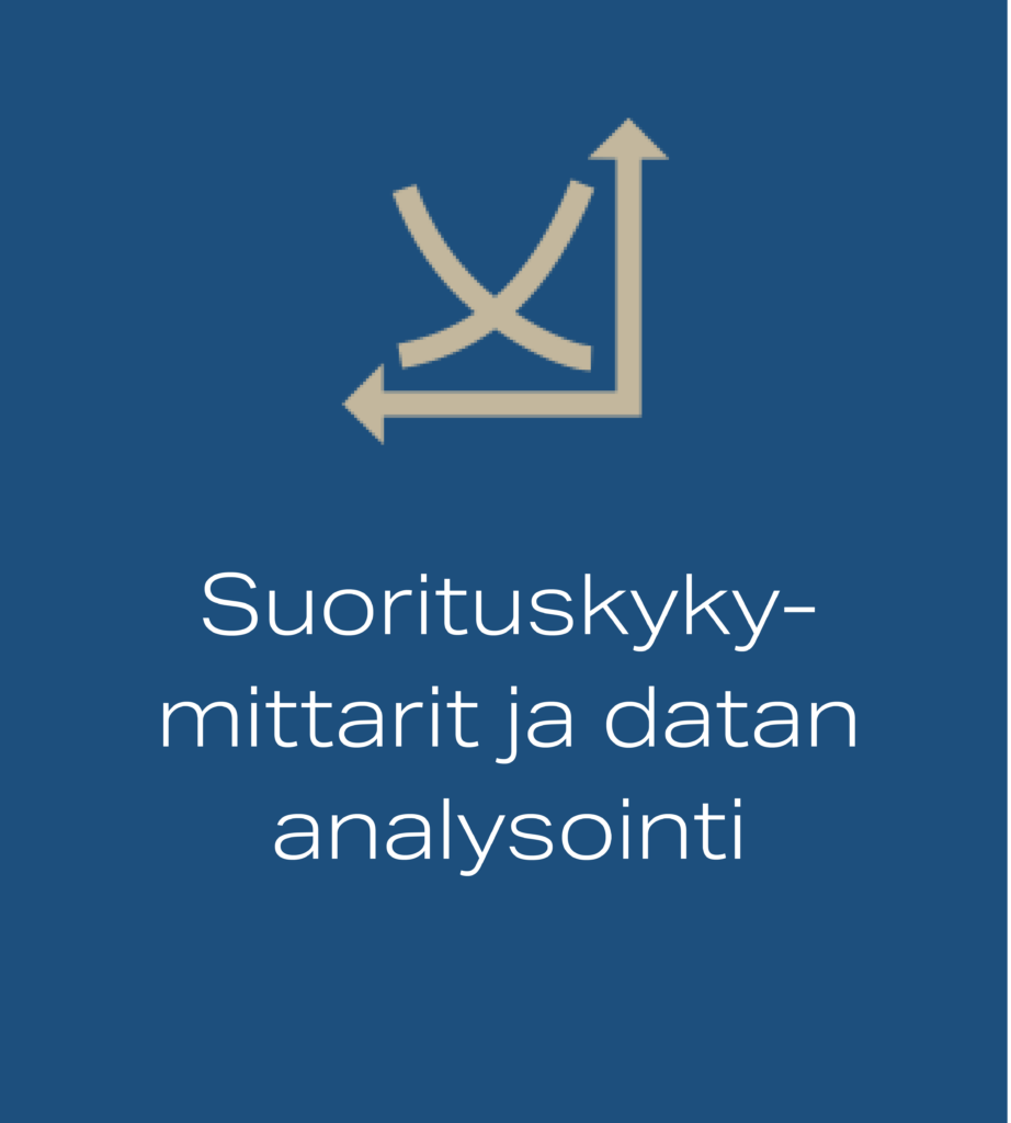 Suorituskyky-mittarit ja datan analysointi